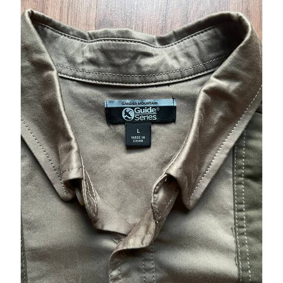 Gander Mountain Guide Series Hunting Shirt Long Sleeve - Men's Medium - Brown * - Picture 4 of 6